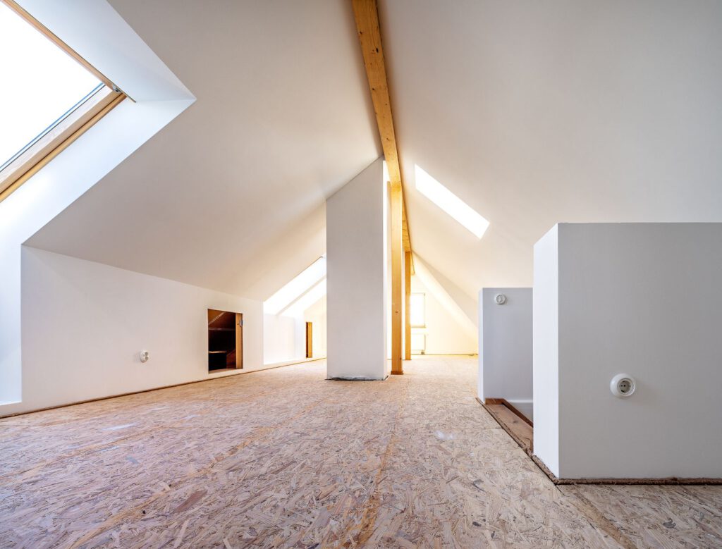 Ausbau eines Dachbodens